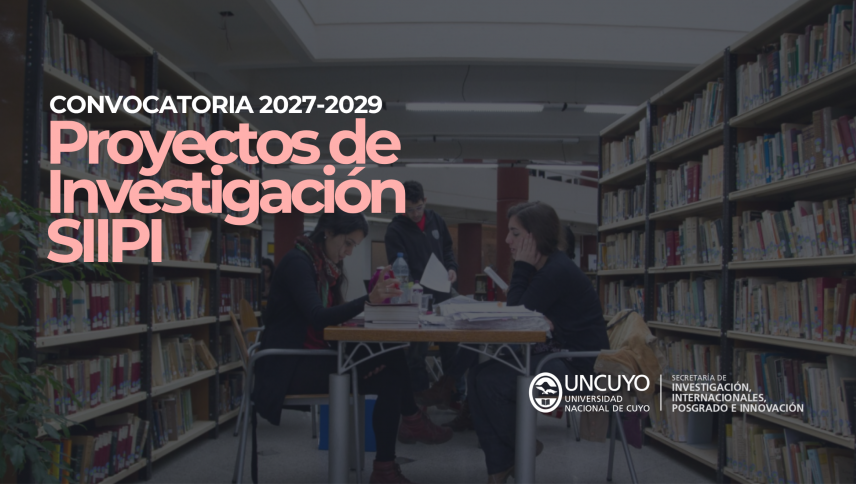 imagen que ilustra noticia Convocatoria abierta a Proyectos SIIPI 2027-2029
