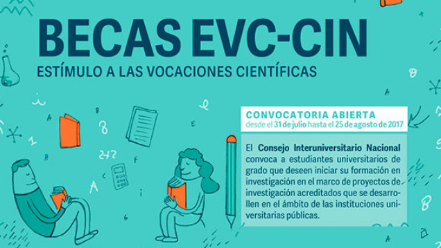 imagen Becas EVC-CIN 2017. Anuncio de convocatoria.