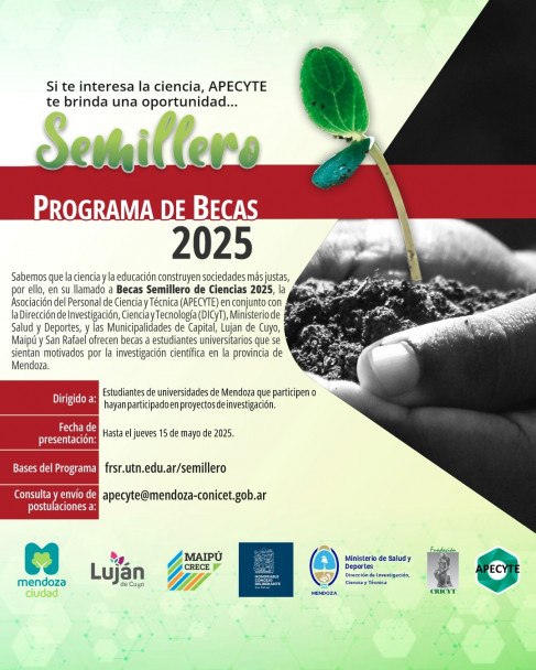 imagen Semillero de Ciencias (Becas APECYTE)