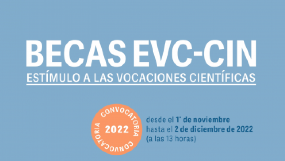 imagen Becas de Estímulo a las Vocaciones Científicas 2022