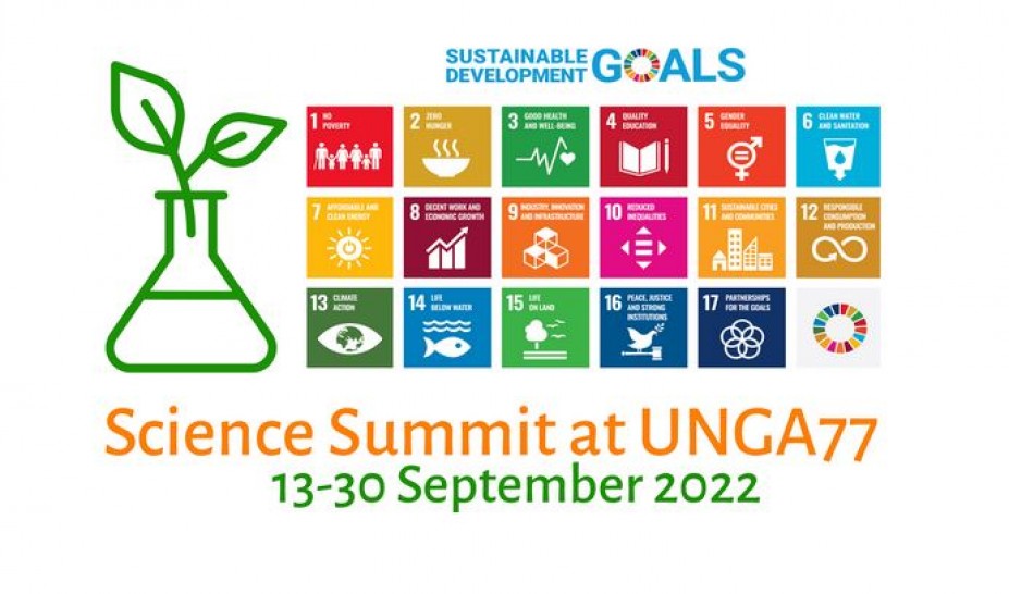 imagen Cumbre de la Ciencia en el marco de la 77ª Asamblea General de las Naciones Unidas