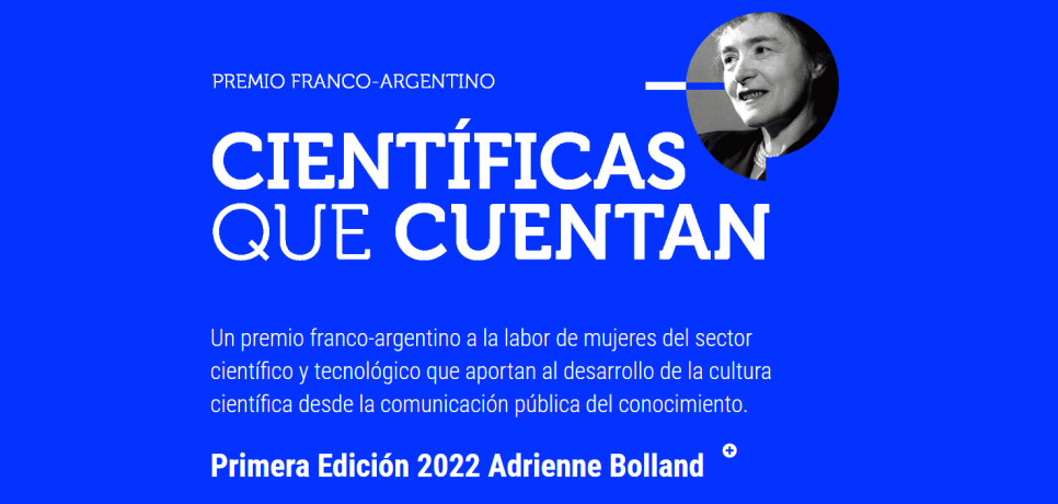 imagen Premio franco-argentino: Científicas que cuentan