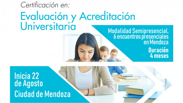 imagen Curso de Certificación en Evaluación y Acreditación Universitaria. Inscripciones abiertas.