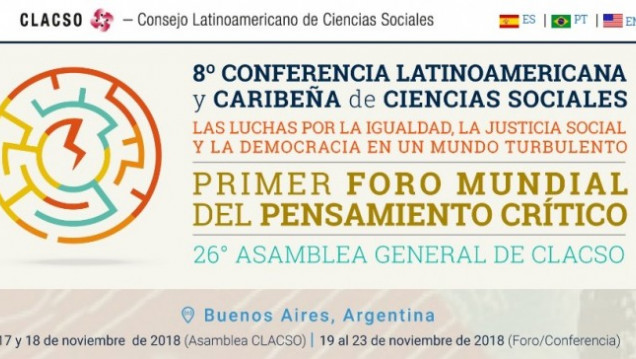 imagen 8° Conferencia Latinoamericana y Caribeña de Ciencias Sociales