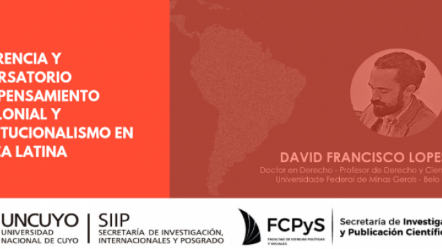 imagen Conferencia sobre pensamiento descolonial y constitucionalismo en América Latina