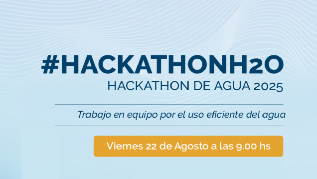 imagen ¡Sumaté a participar del primer Hackathon de agua!