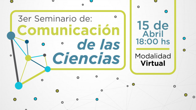 imagen Sobre derecho e internet, llega el 3° Seminario de Comunicación de las Ciencias