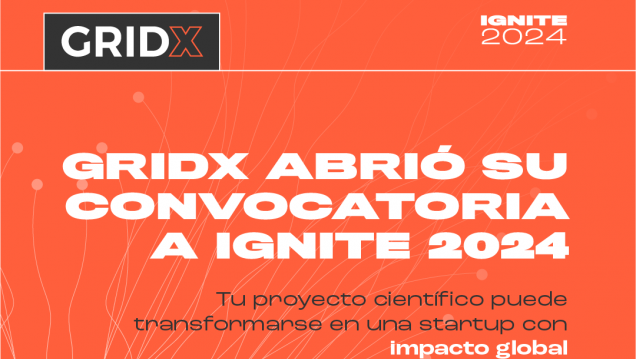 imagen GridX, acelerador de empresas de base biotecnológica, abrió la convocatoria IGNITE 2024