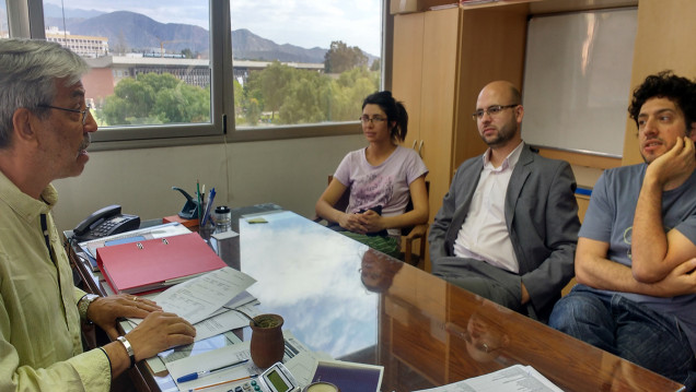 imagen Avanzan las reuniones entre la UNCUYO y becarios CONICET