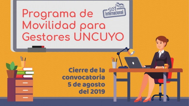 imagen Convocatoria Movilidad de Gestores UNCUYO 2019-2020