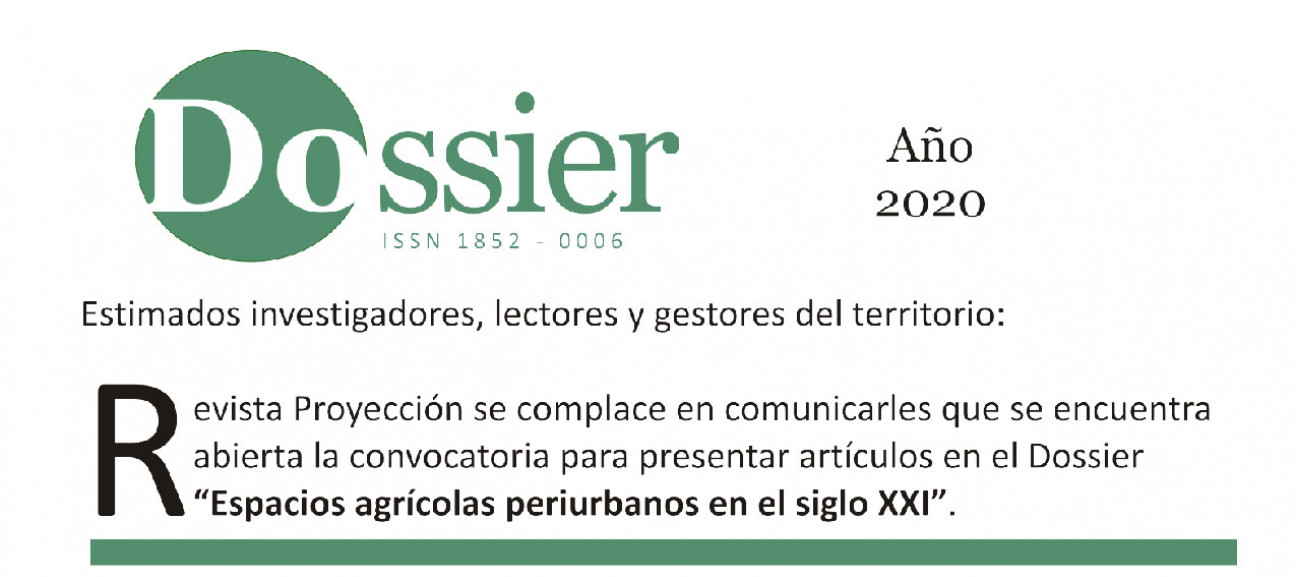 imagen Convocatoria abierta para publicar en Revista Proyección 2020 