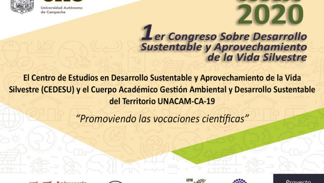 imagen El Instituto CIFOT estará presente en el 1er Congreso de Desarrollo Sustentable y Aprovechamiento de la Vida Silvestre (CEDESU).