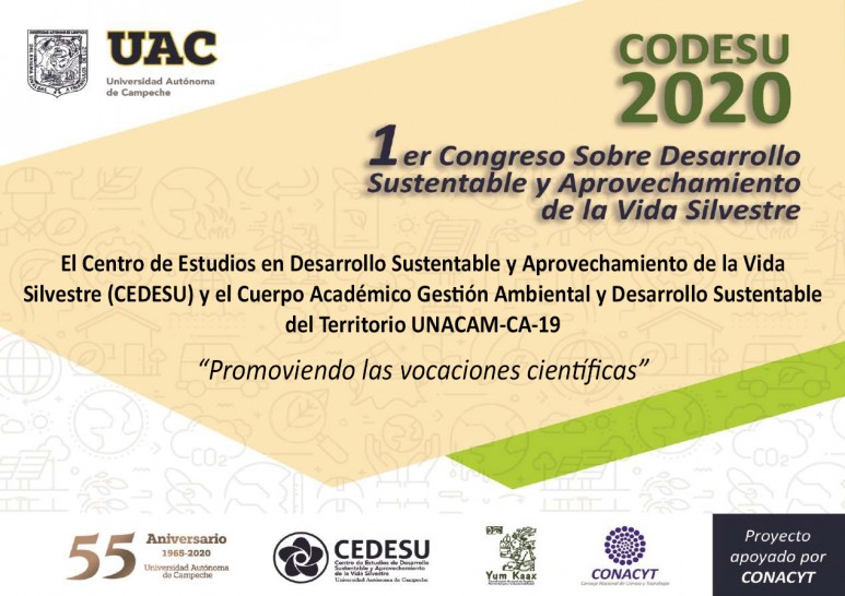 imagen El Instituto CIFOT estará presente en el 1er Congreso de Desarrollo Sustentable y Aprovechamiento de la Vida Silvestre (CEDESU).
