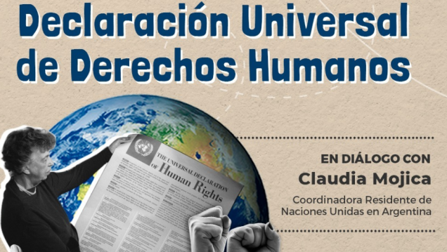 imagen Charla "Hacia los 75 años de la Declaración Universal de Derechos Humanos" 