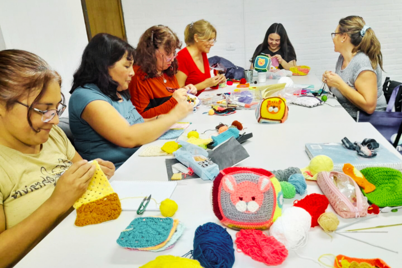 imagen Se realizará una muestra de estudiantes de Tejido al Crochet