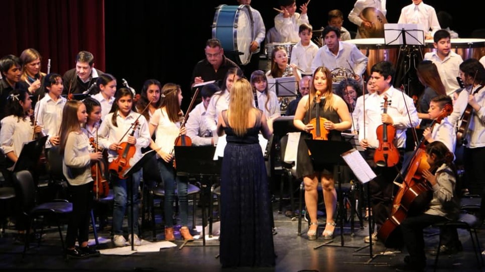 imagen La Orquesta "Alas del Viento" cerró el año con un concierto en General Alvear