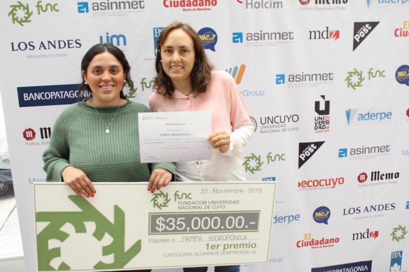 imagen Pampa Hidropónica, el proyecto ganador del Concurso Emprende U JUMP 2019