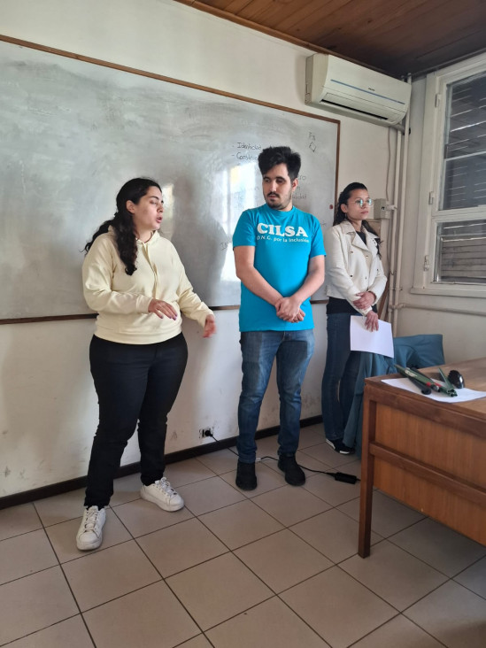 imagen Talleres vivenciales sobre discapacidad en escuelas, facultades y dependencias de la UNCUYO