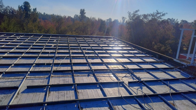 imagen Finalizó la obra de reparación de techos en el Parque Tecnológico de San Rafael