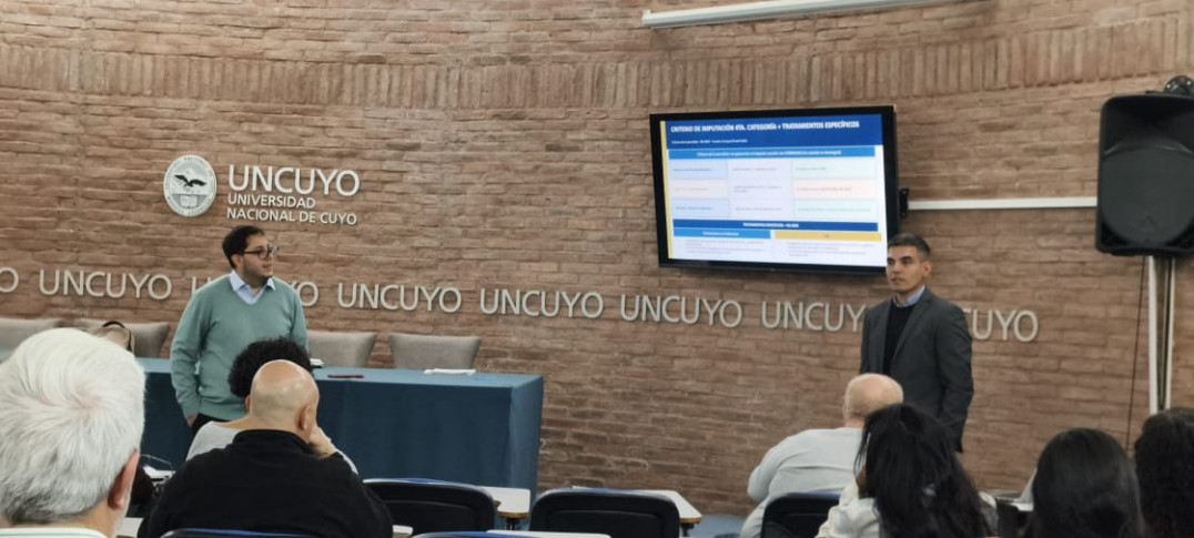 imagen La UNCUYO fortalece la capacitación interna con una jornada sobre la liquidación anual del Impuesto a las Ganancias
