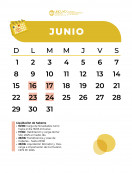 imagen Calendario Junio