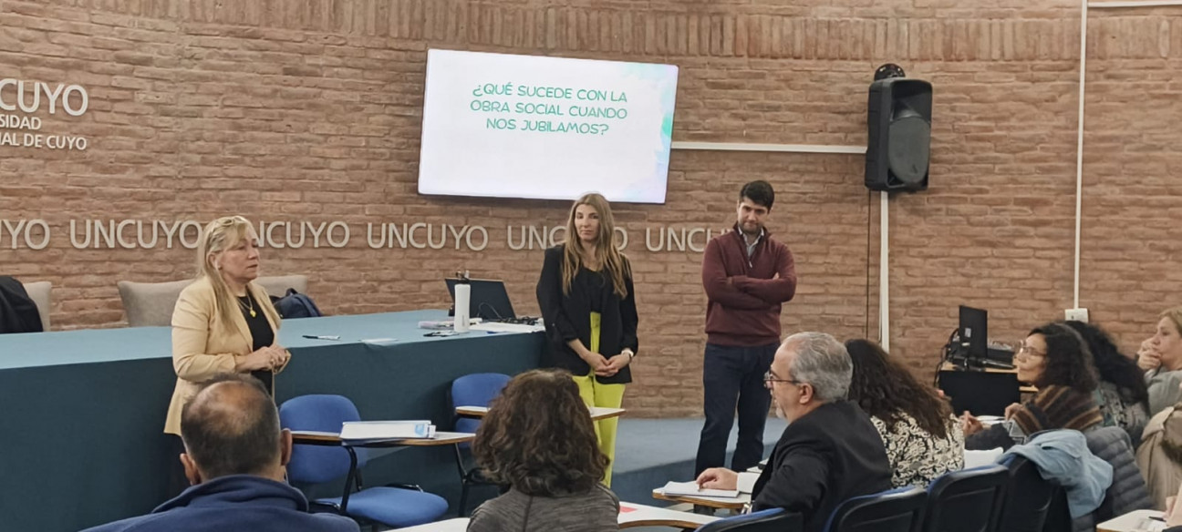 imagen La UNCUYO impulsa un taller de preparación para la jubilación destinado a docentes y personal de apoyo académico