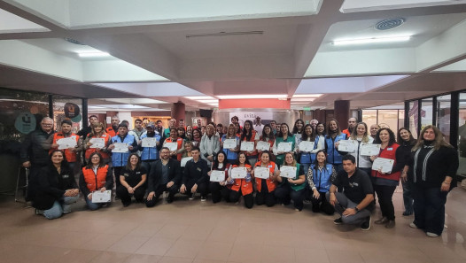 imagen La CIMS puso en valor a las brigadas con la entrega de chalecos en UNCUYO Previene 2026