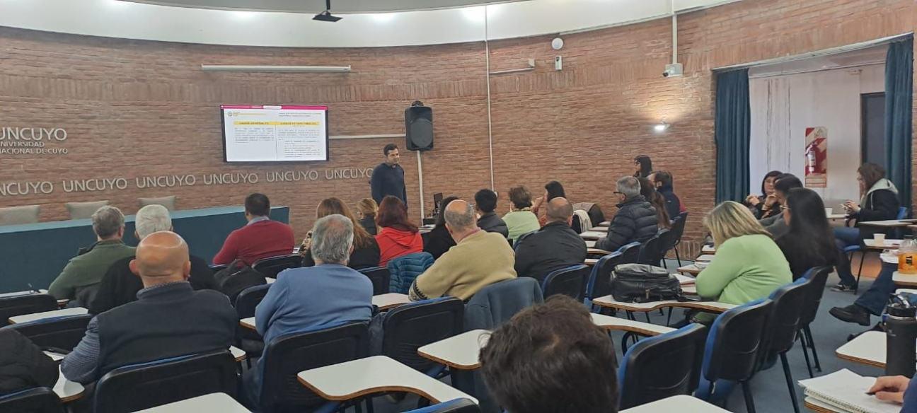 imagen Capacitación sobre el nuevo reglamento de Fondos Rotatorios en la UNCUYO