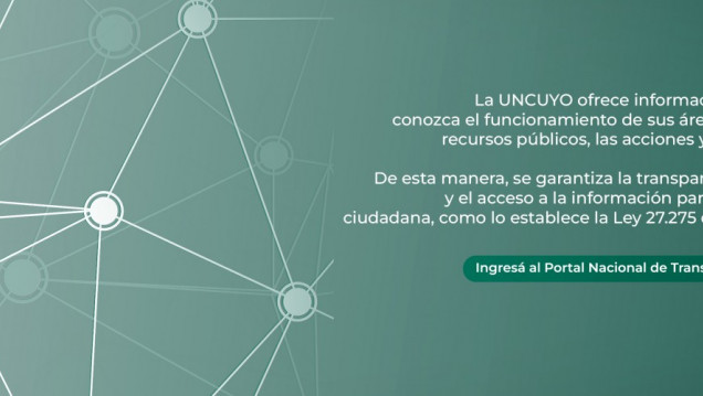 imagen La UNCUYO renovó su Portal de Transparencia