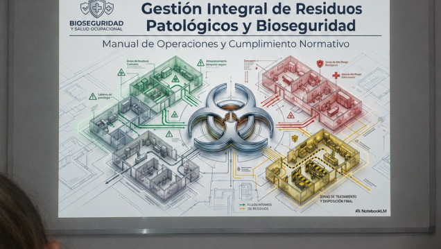imagen Se realizó en la FCM la Capacitación en Manipulación de residuos patológicos
