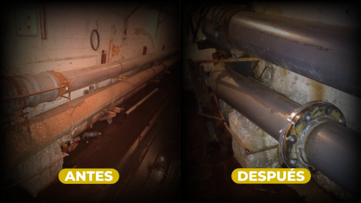 imagen CIMS reparó una pérdida histórica en la red de agua potable del campus 