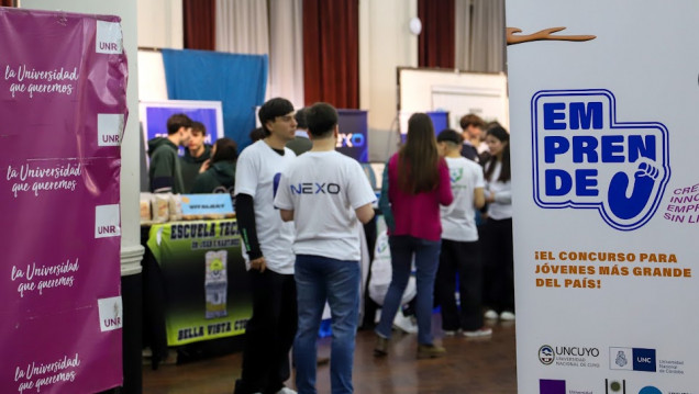 imagen Rosario fue sede de la Gran Final de Emprende U: el mayor certamen federal de jóvenes emprendedores consagró a sus ganadores