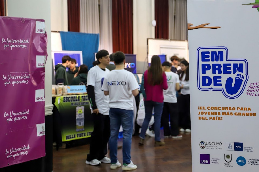 imagen Rosario fue sede de la Gran Final de Emprende U: el mayor certamen federal de jóvenes emprendedores consagró a sus ganadores