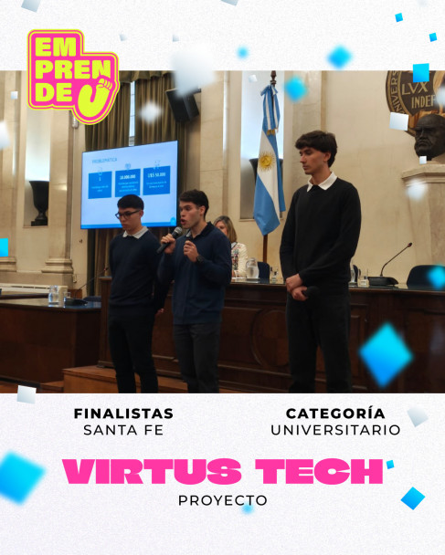 imagen Emprende U 2026: se viene la Gran Final y ya están definidos los 20 proyectos que competirán en Rosario