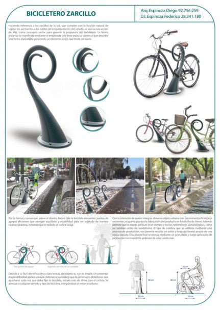 imagen El Concurso de Diseño de Bicicleteros ya tiene ganador