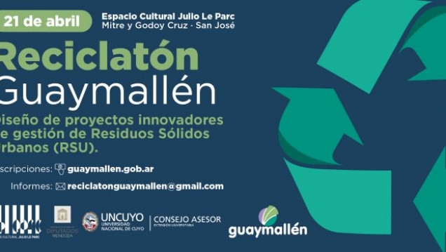 imagen Se viene el primer hackatón ambiental "Reciclatón Guaymallén"