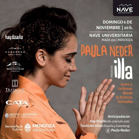 imagen Paula Neder presenta su último disco en la Nave Universitaria