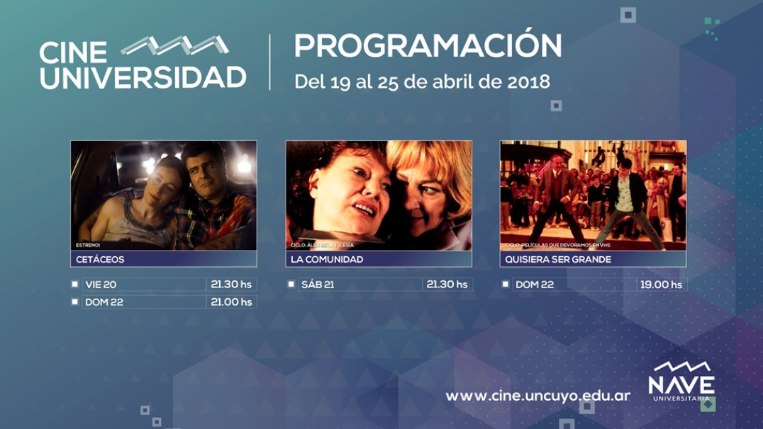 imagen Programación del Cine Universidad