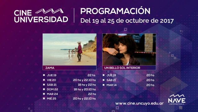 imagen Programación de Cine Universidad