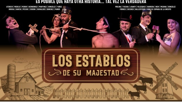 imagen Se presenta "Los establos de su majestad" en el Teatro Mendoza