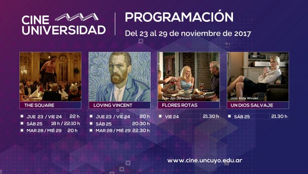 imagen Programación de Cine Universidad del 23 al 29 de noviembre