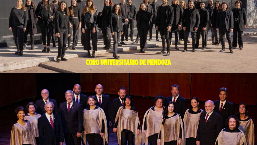 imagen que ilustra noticia Dos coros emblemáticos de la UNCUYO se unen en un concierto histórico