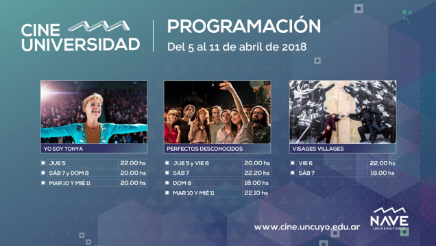 imagen Programación de Cine Universidad del 5 al 11 de abril