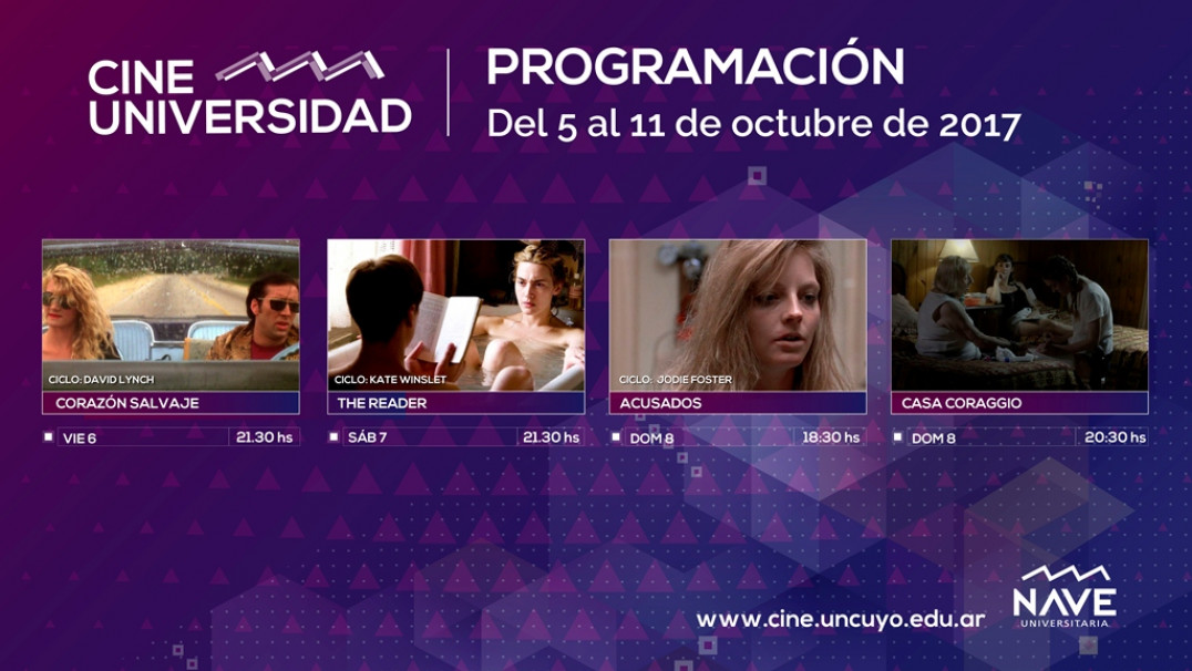 imagen Programación de Cine Universidad del 5 al 11 de octubre