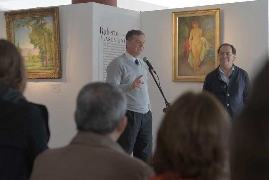 imagen Se inauguró la serie de muestras "Las Joyas del MUA" con obras de Cascarini