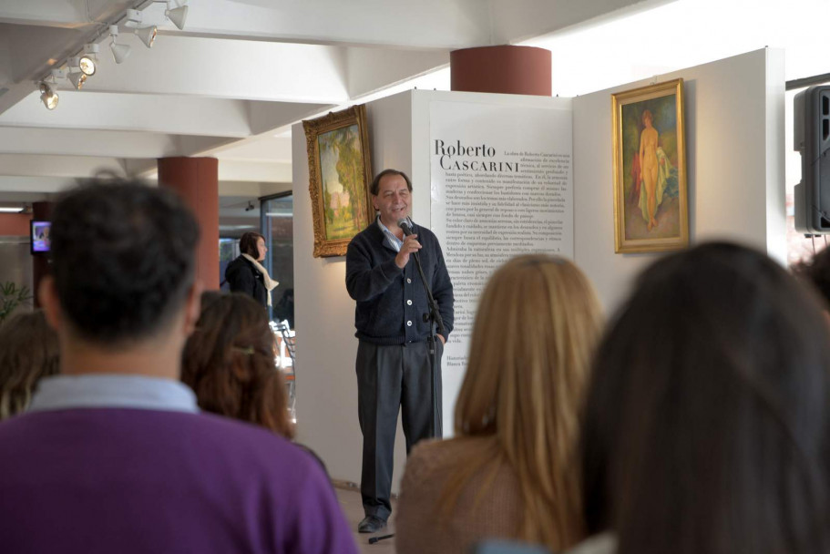 imagen Se inauguró la serie de muestras "Las Joyas del MUA" con obras de Cascarini