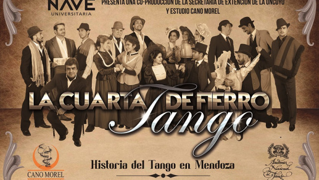 imagen La Secretaría de Extensión junto al Estudio Cano Morel presentan "La cuarta de fierro, tango"