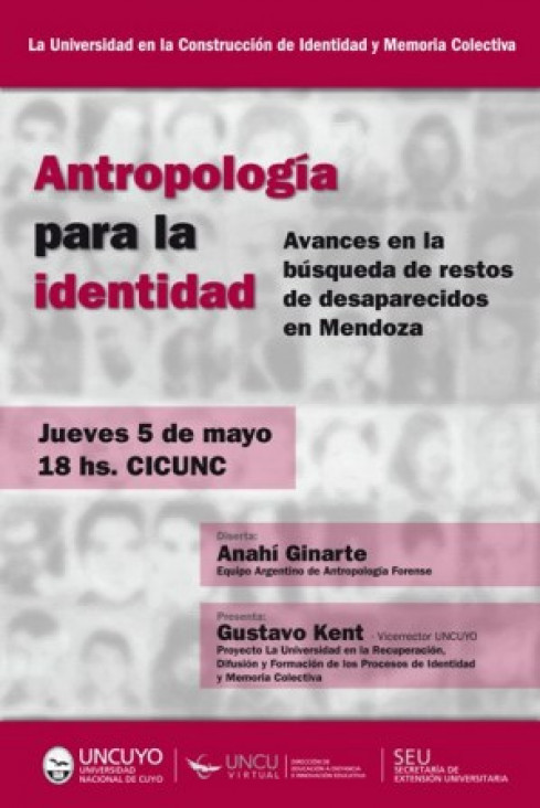 imagen Especialista disertará sobre la búsqueda de restos de desaparecidos 