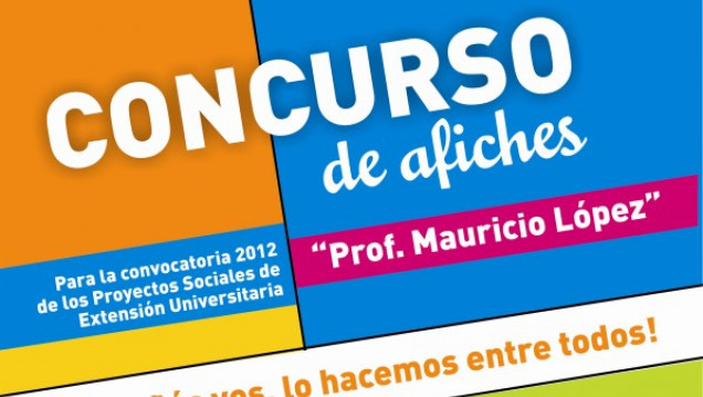 imagen El Concurso de afiches de los Proyectos "Mauricio López" ya tiene un ganador