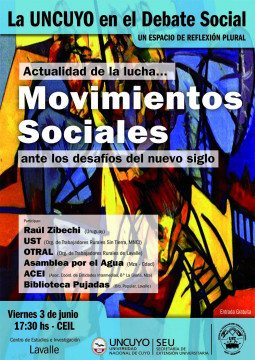 imagen Movimientos sociales, Actualidad de la Lucha ante los desafíos del nuevo siglo